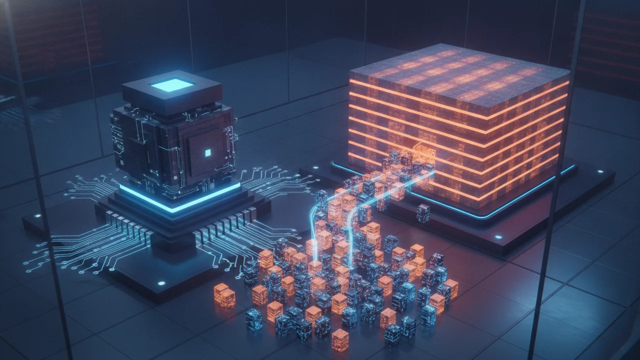 A visual representation of the von Neumann bottleneck